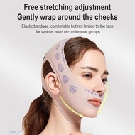 Double-deck Face Bandage Double-layered Pressurized Fan-shaped Plastic For V-face Lifting And O4k0