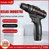 12V+1 baterai Bor Listrik Murah Promo Bor Baterai Mesin