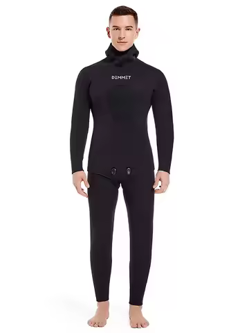 3mm Diving Suit Hooded 3mm Camouflage Wetsuit Spearfishing Diving Suit Long Sleeve Fission Neoprene 