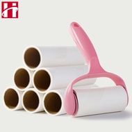 Combo Dust Roller + 10 Cores, Carpet Dust Roller, Clothes Dust Roller to Clean Pet Hair