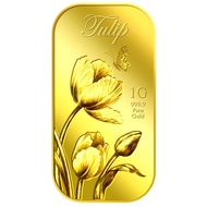 JB1 Puregold 1g Tulip Gold Bar | 999.9 Pure Gold