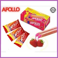 ◸ ◐ ▦ Apollo Wafer Sticks Strawberry