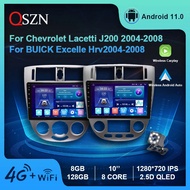Android 11 Car Radio For Chevrolet Lacetti J200 2004-2008 For BUICK Excelle Hrv 2004-2008 Video Multimedia Player 8+128G DSP GPS