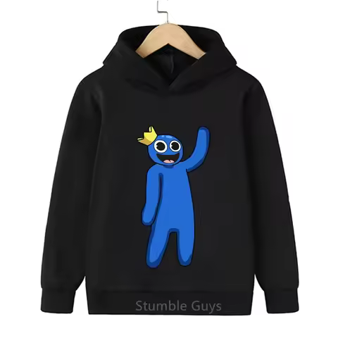 Spring Autumn Kids Roblox Hoodie Rainbow Friends Collection Sweatshirt