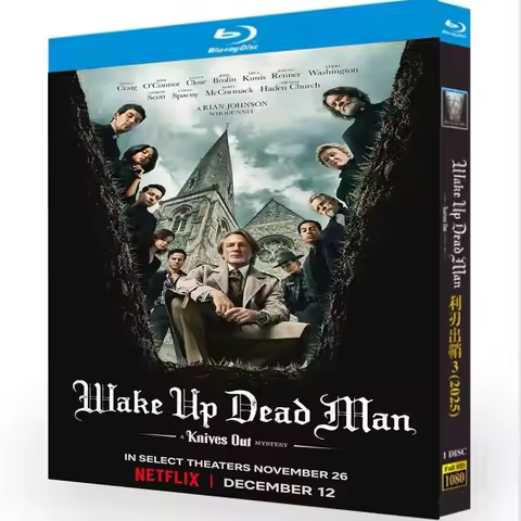 Wake Up Dead Man: A Knives Out Mystery (2025) Blu-ray Disc High Definition BD DVD