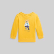 Polo Ralph Lauren Kids เสื้อแขนยาวเด็กผู้หญิง Polo Bear Fleece Sweatshirt รุ่น CWPOKNIF8020059 สีเหลือง