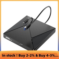 External CD/DVD Drive,Portable DVD Reader Writer ROM Drive,CD Burner External Disk Drive for Laptop 