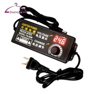 [deevoka] Power Supply Adapter Adjustable Overcurrent 3V~24V for 3V to 24V DC Fans