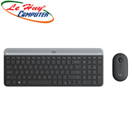 Bộ bàn phím và chuột không dây Logitech MK470