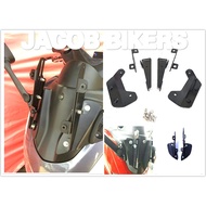 YAMAHA HONDA ADV 150 160 NMAX 2020 V1-V2  GMA Bracket Windshield AND Special Screw NUT .