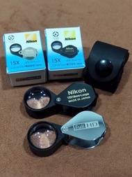 กล้องส่องพระNikon 15x18mm Japan รับประกันแท้ ส่องชัดจริง แถมฟรีพระ1องค์