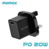 MOMAX - ONEPLUG 20W迷你USB-C快速充電器 (黑色) - UM35UKD