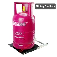 PROMO- SLIDING GAS RACK TATAKAN GAS RODA ELPIJI RODA LPG ALAS TABUNG GAS RAK