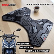 ANTI-SLIP RUBBER CARPET FOR VARIO 2018 TO 2019 125 150 PREMIUM THICK 3DDesign