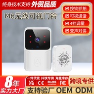 Wireless Video Doorbell Tuya Doorbell Ring Remote Video Call Capture HD Image Smart Video Doorbell4.