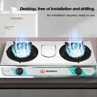 Double Burner Butane Set Gas Stove 4B