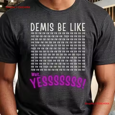 Demis Be Like funny demisexual shirt snarky demi tee cute asexual ace graysexual questioning t demig