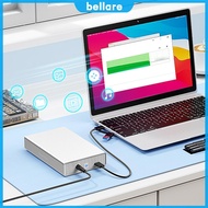 External Hard Drive Enclosure 5Gbps 20TB Hard Drive Disk Enclosure Support UASP TRIM Hard Drive Case