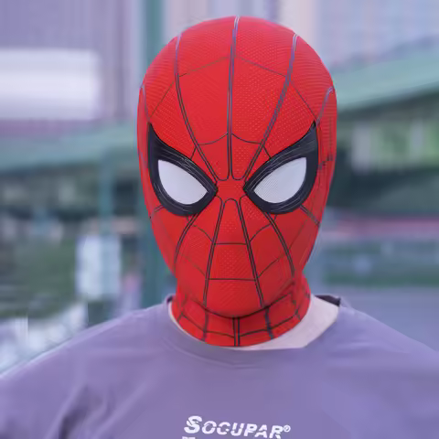 Customized Holland Spider-Man Mask Spiderman Mask Big Eyes / Small Eyes