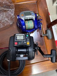 二手 黑色 Daiwa Super Tanacom S500 Electric Fishing Reel 電搞 船釣
