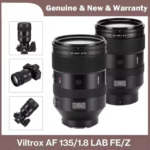 For VILTROX 135mm F1.8 LAB Auto Focus Prime Lens Full Frame for Sony FX30 FX3 ZV-E10 ZVE1 A7CR A7RII