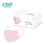 【CSD中衛】成人醫療口罩-櫻花粉（50片/盒）