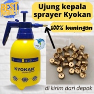Head Nozzle Kyokan Kepala Nozzle Sprayer Kuning Head Sprinkler Sprayer Kabut Mist Nozzle Misting Emb