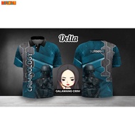 Criminology Polo Shirt Criminology Shirt for Men with Surname Full Sublimation with Cutomized for Me