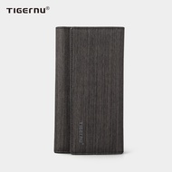 Tigernu 8080  ระเป๋าสตางค์ กระเป๋าสตางค์ผู้ชาย ใบยาว กระเป๋าเงินหนังผู้ชาย