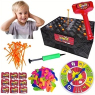 New Balloon Box Fun Whack A Balloon Game Plastic Box Pop Versatile Dont D9h7