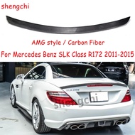 SLK R172 AMG Style Carbon Fiber Spoiler for Mercedes Benz SLK Class R172 SLK200 SLK250 SLK350 SLK55 