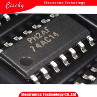 10pcs 74AC14SCX SOP 14 74AC14 SOP14 SOP SN74AC14DR SN74AC14 74AC14DR new original