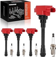 A-Premium Ignition Coils & Spark Plugs Kits Replacement for Nissan Altima Infiniti QX50 2019-2021 QX