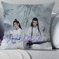 （xzx  31th）  (All inventory) Pillow cases! Chen Qingling, untamed founder Wang Yibo, small exhibition Fan Yi Pillow Case Home Costplay Gift (double-sided printing) 09