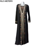 KILO METERS dress women muslimah 【STOCK READY 】 Dress Muslimah Fashion Jubah Abaya Women Muslim Wear