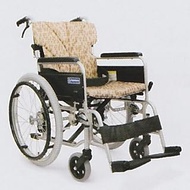 Kawamura Cycle BM20-42SB-LO Basic Module Wheelchair, Tax-Exempt, Silver, Blue (No. 3)