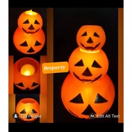 Pumpkin Basket Luminous Halloween Decoration