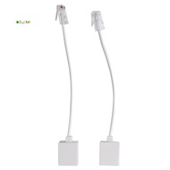 2 socket 8P4C / RJ45 male RJ11 6P4C to female M / F Adapter telephone Ethernet