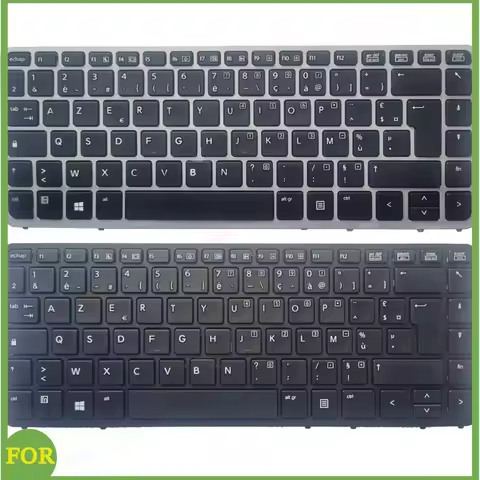 New Laptop French/FR Azerty Keyboard FOR HP EliteBook 840 G1 850 G1 850 G2 With Frame No Backlit Wit