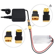 XT60 to XT90 Adapter,XT60 to XT90 Connector Without Wires RC LiPo Battery Connectors (XT60 to XT90 M