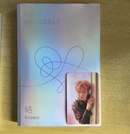 BTS Love yourself 結answer  JK小卡