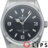บัตรรับประกันนาฬิกา Rolex Explorer 1 Roulette Explorer 1 114270(V) ตัวเรือนสแตนเลสขัดเงาสำหรับผู้ชาย