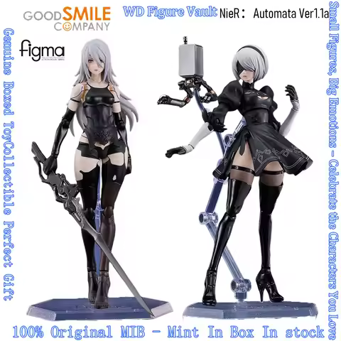 In stock GSC NieR:Automata Ver1.1a figma A2 Yorha No. 2 Type B figma#649 643 Figures Anime Model Gen