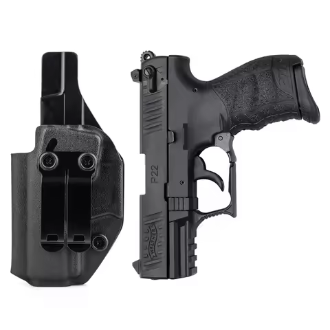 IWB Kydex Gun Holster for Walther P22 P22Q .22 LR Appendix Inside Waistband Concealed Carry Belt Cli