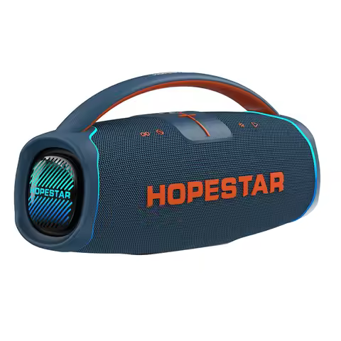 HOPESTAR A65 Wireless Blue Tooth Speaker Portable Microphone Subwoofer Outdoor Wireless High-power S