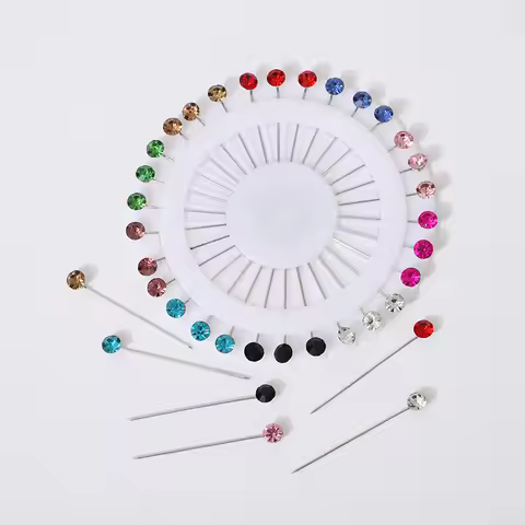 Muslim Hijab Clips For Rhinestone Crystals Brooch Scarf Safety Pins Enamel Pins Jewelry Decoration S