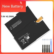 7.6V 42.2WH/5547mAh Battery for Microsoft Surface Pro 3 1631 1577-9700 Tablet, G3HTA005H G3HTA009H M