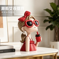 Q Version Girl Character Ornaments Home Desktop Crafts Office Decorations Birthday Healing Departmen