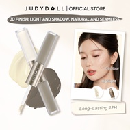 [Travel Portable] JUDYDOLL 橘朵 Highlighter&Contour Duo 12H Long-lasting Waterproof Liquid Shadow Nose