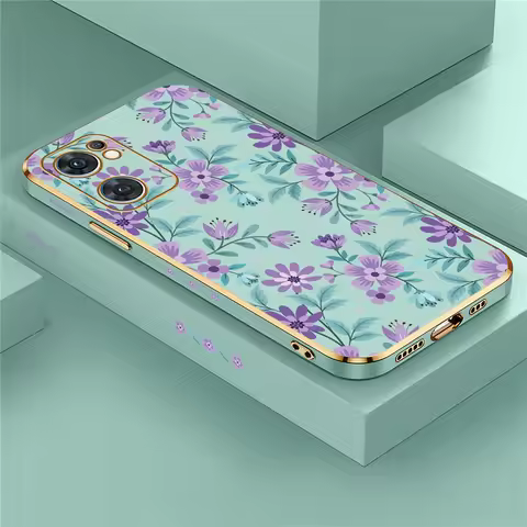 Plating Silicone Case For OPPO Find X5 Lite X3 X2 NEO F11 F5 F7 F9 F17 Pro F15 F19 F23 F21 F1S Shock